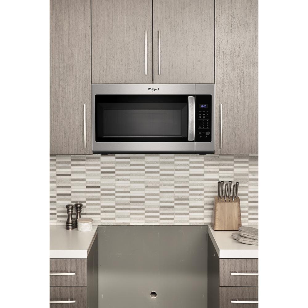 WHIRLPOOL WMH31017HZ Whirlpool 1.7 Cu. Ft. Microwave Hood Combination With ELECTRONIC...