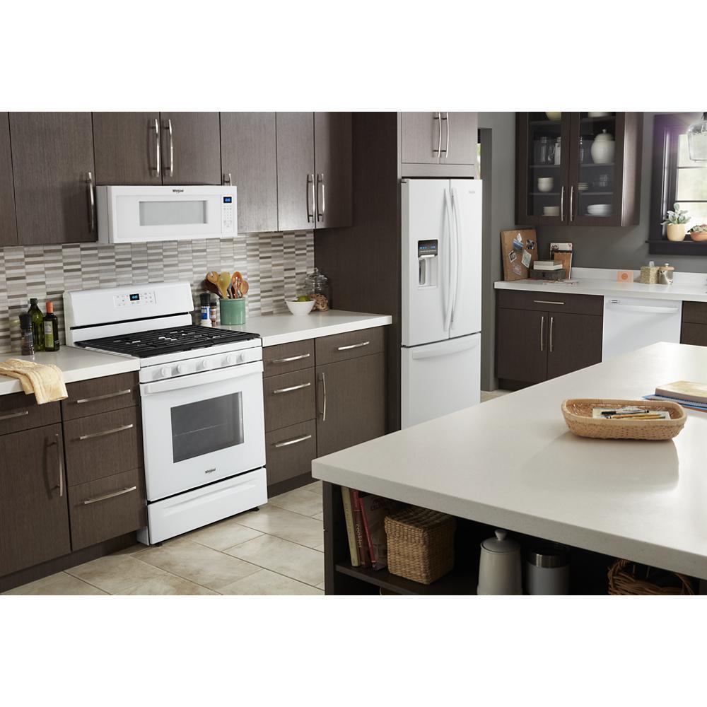 WHIRLPOOL WRF560SEHW Whirlpool 30-inch Wide French Door Refrigerator - 20 Cu. Ft.