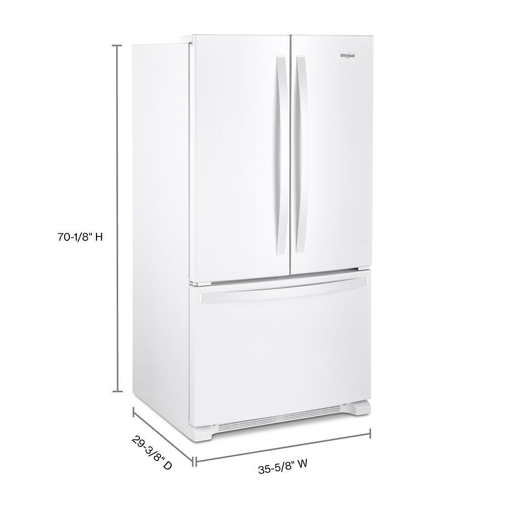 WHIRLPOOL WRFF3236RW Whirlpool Full-depth French Door Bottom Mount Refrigerator