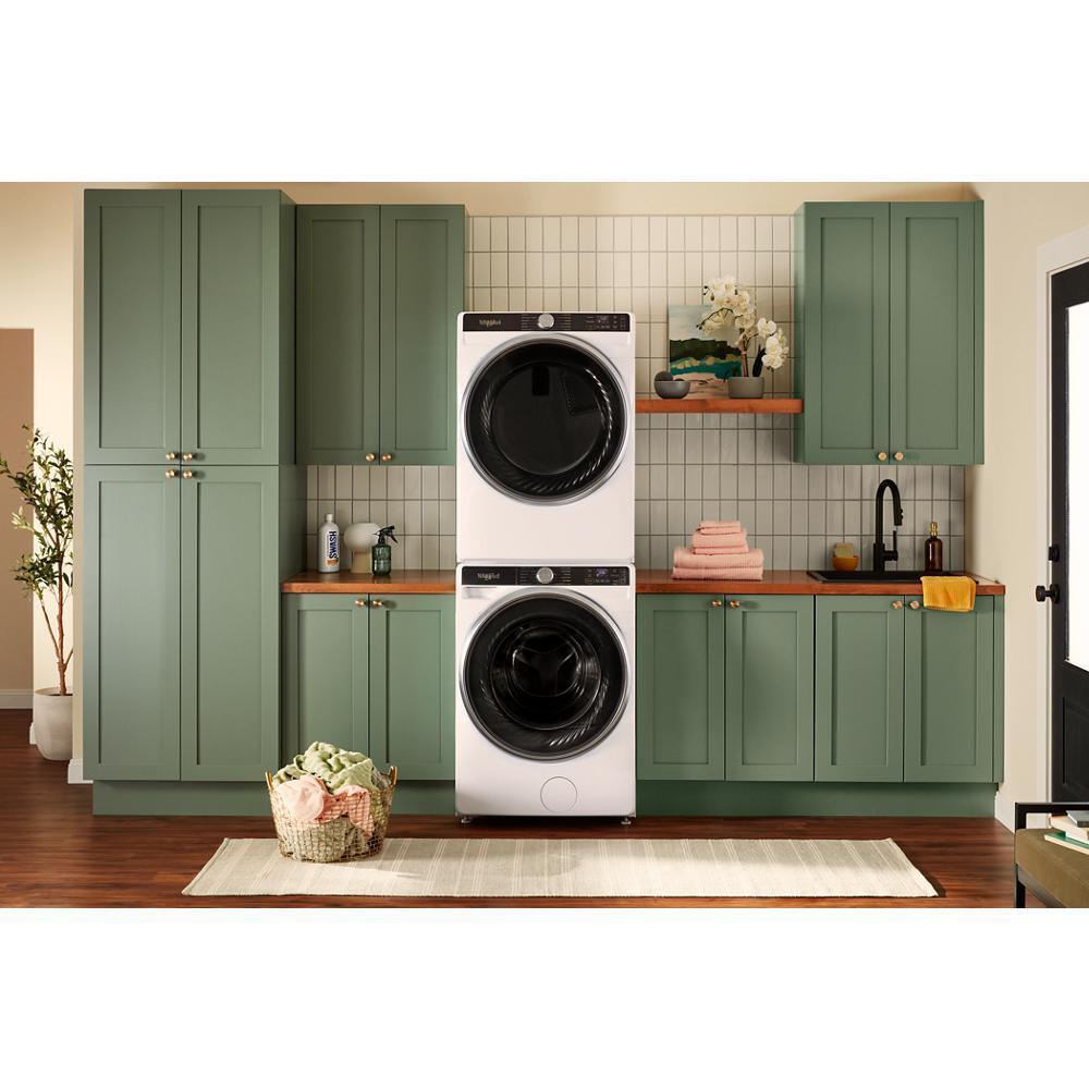 WHIRLPOOL WFW6720RW 5.0 Cu. Ft. Smart Front Load Energy Star Washer With the FRESHFL...