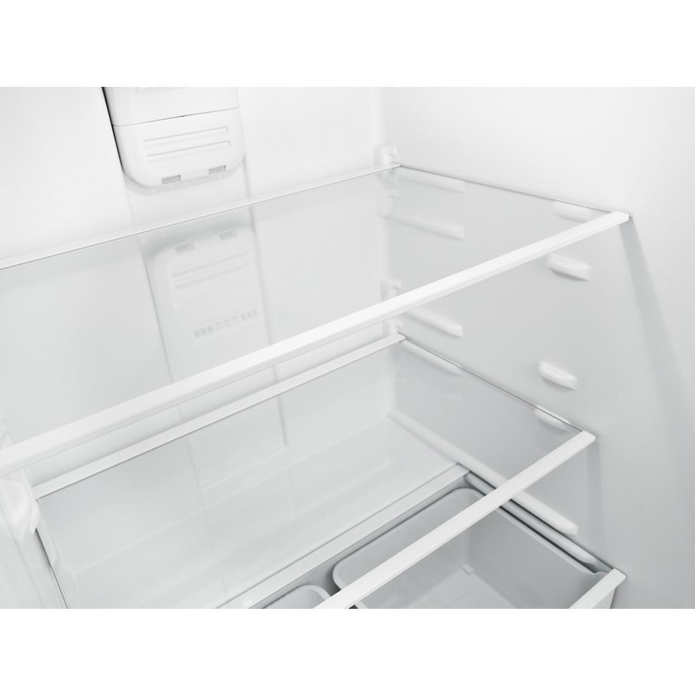 AMANA ART318FFDS 30-inch Wide Top-freezer Refrigerator With Glass Shelves - 18 Cu. F...