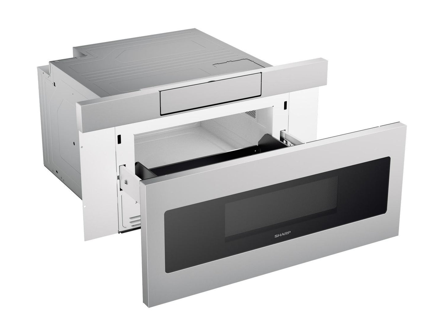 SHARP SMD3070ASY 30 In. 1.2 Cu. Ft. 950w Sharp Stainless Steel Microwave Drawer