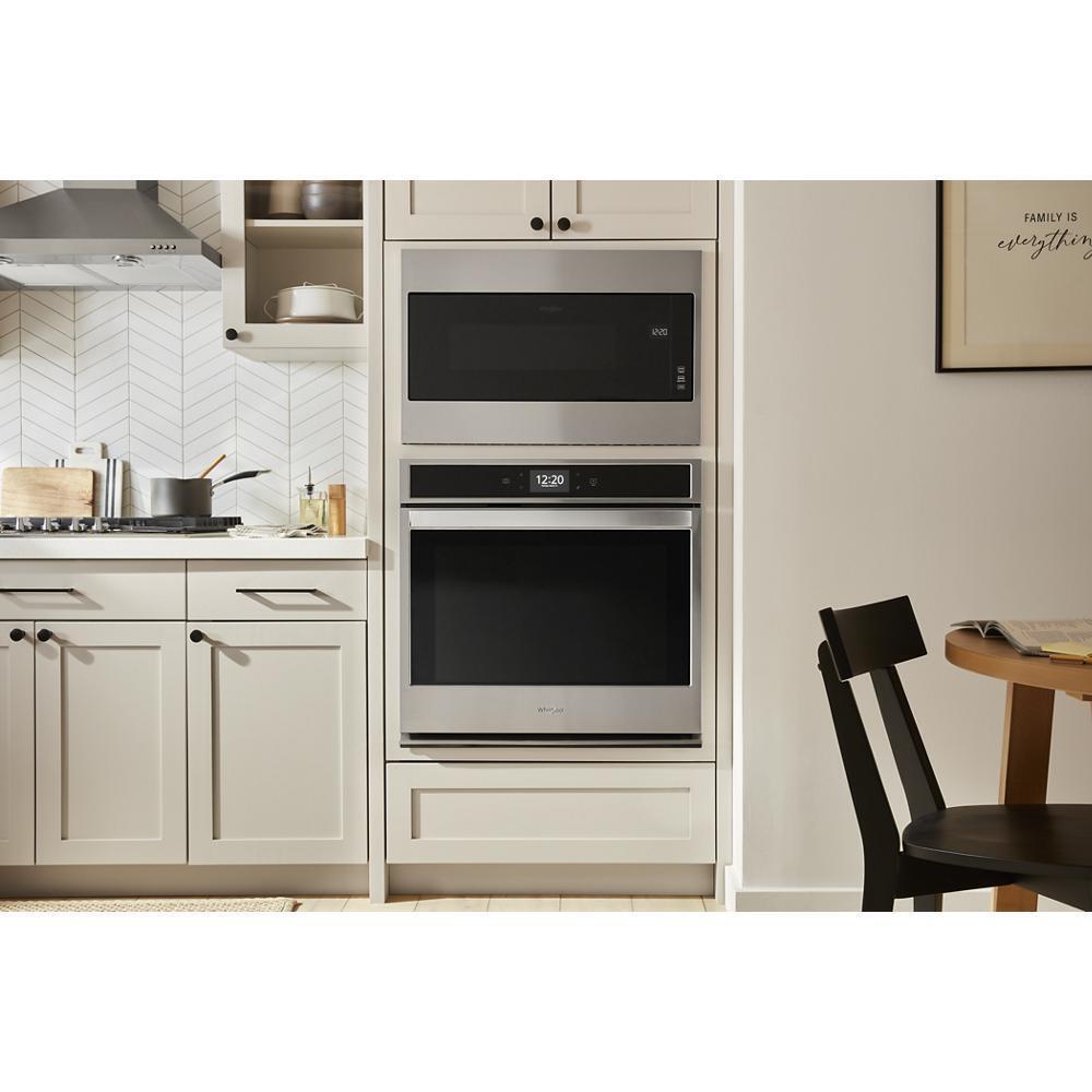 WHIRLPOOL WMT55511KS 1.1 Cu. Ft. Built-in Microwave With Standard Trim Kit - 19-1/8"" Height