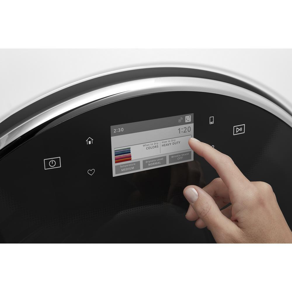 WHIRLPOOL WGD9620HW Whirlpool 7.4 CU.FT Smart Front Load Gas Dryer With Remote START...