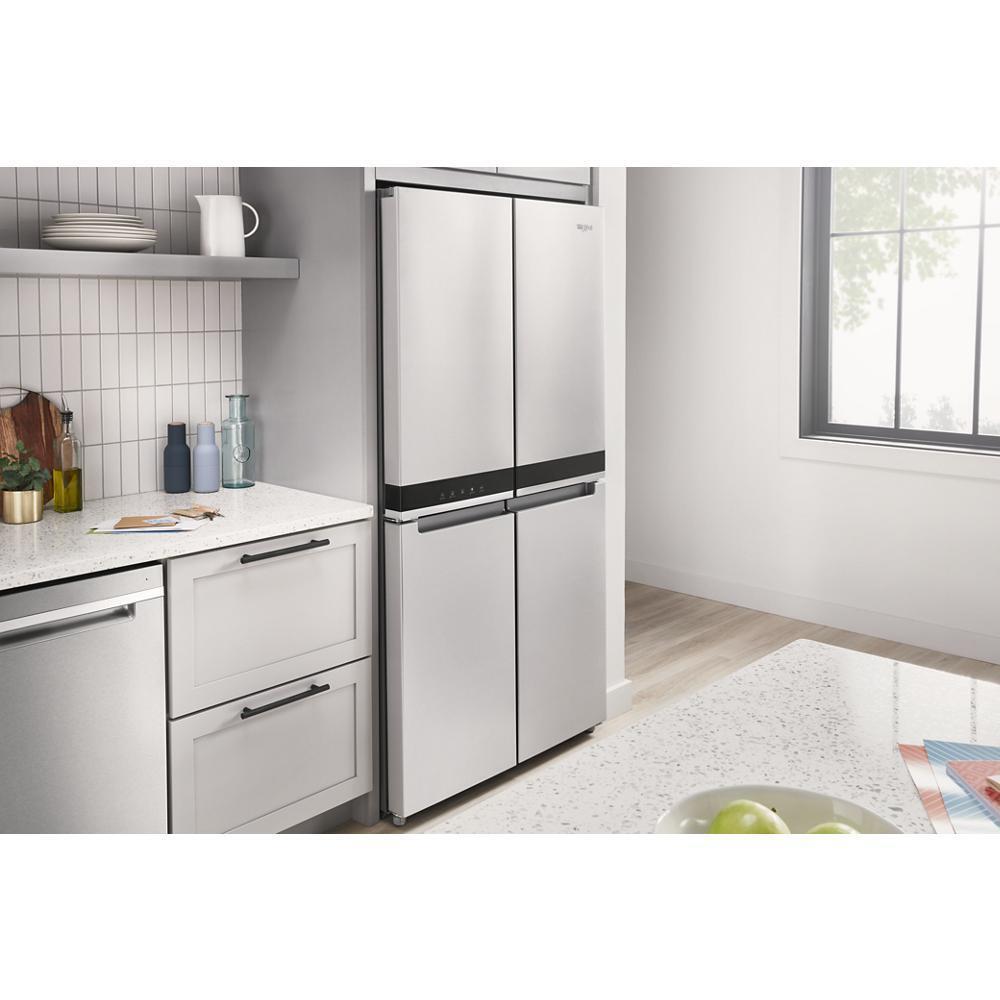 WHIRLPOOL WRQA59CNKZ 36-inch Wide Counter Depth 4 Door Refrigerator - 19.4 Cu. Ft.
