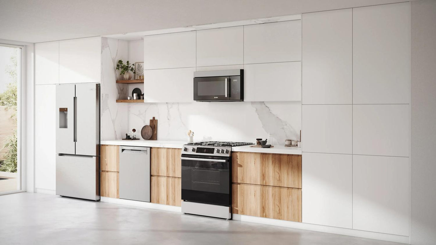 BOSCH HGF1050MUC Bosch 100 Series Freestanding Gas Range Stainless Steel
