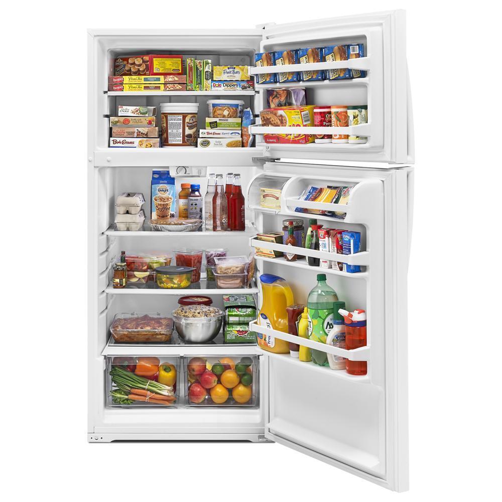 WHIRLPOOL WRT314TFDW Whirlpool 28"" Wide Top-freezer Refrigerator With Optional Icemaker
