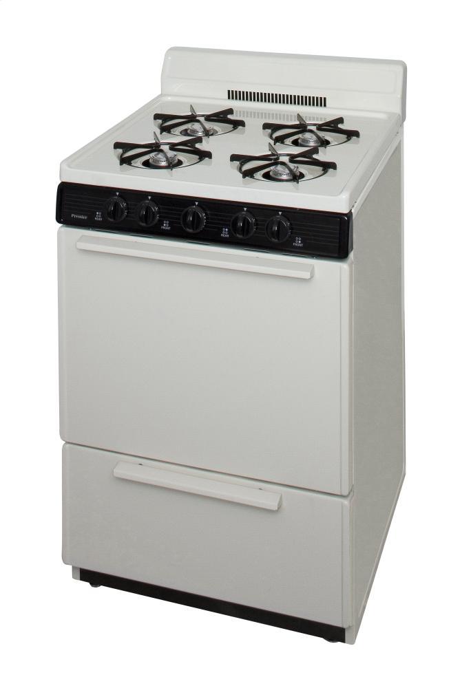 PREMIER SCK100TP Premier 24-inch Gas Range (color: Biscuit)