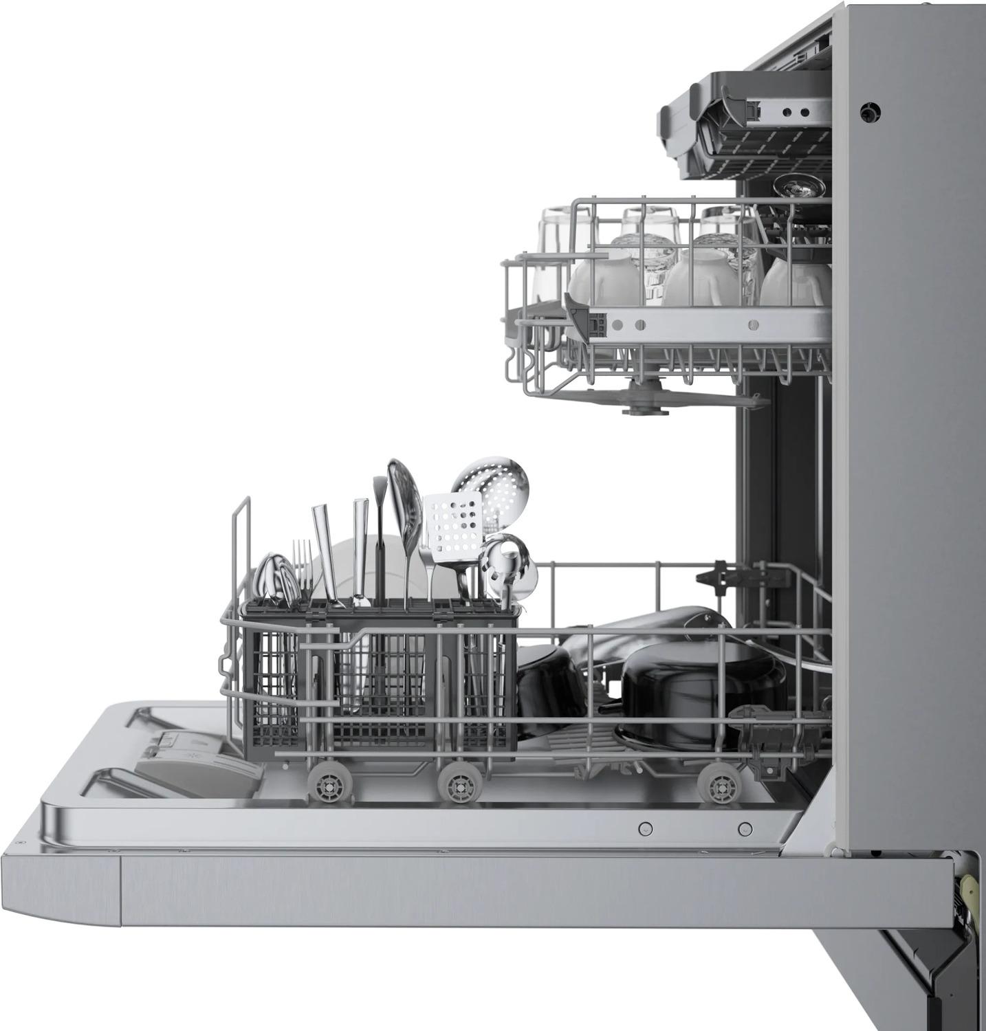 BOSCH SPE53C55UC Bosch 300 Series Dishwasher 17 3/4"" Stainless Steel Spe53c55uc