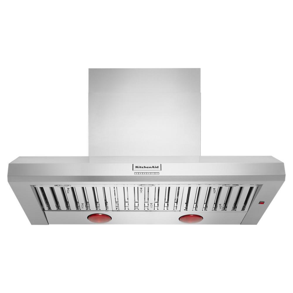 KITCHENAID KVWC958KSS 48'' 585 or 1170 Cfm Motor Class Commercial-style Wall-mount CANOPY...