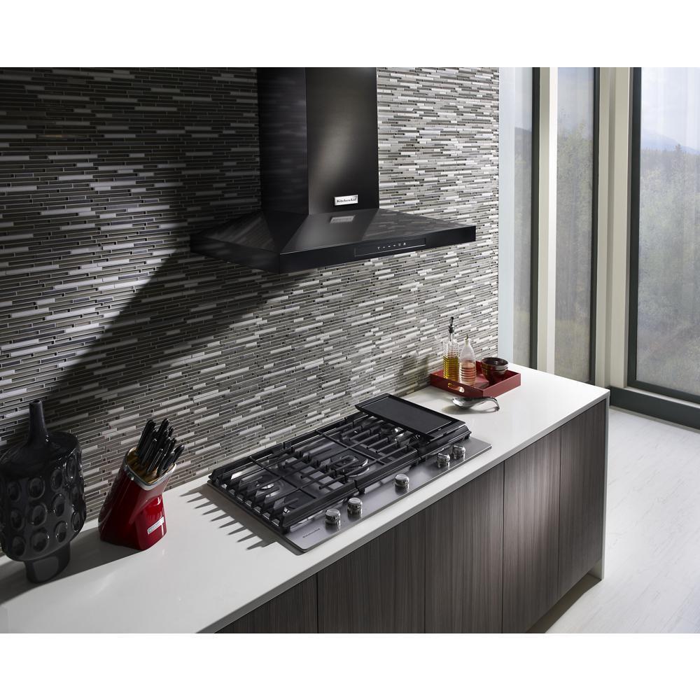 KITCHENAID KCGS956ESS Stainless Steel Kitchenaid 36'' 5-burner Gas Cooktop With Griddle