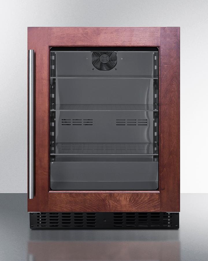 SUMMIT ASDG2411PNR 24"" Wide Built-in Beverage Center, Ada Compliant (panel Not Included)