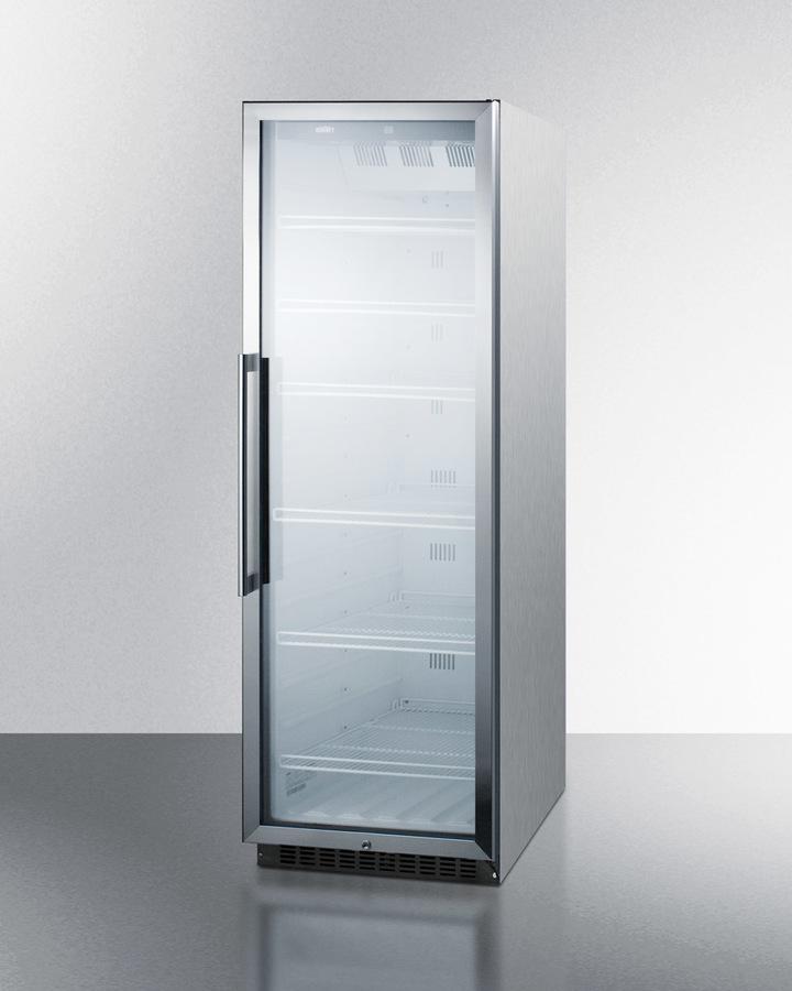 SUMMIT SCR1400WCSS Commercial Beverage Merchandiser With 14.5 CU.FT. Capacity, DIGITAL...