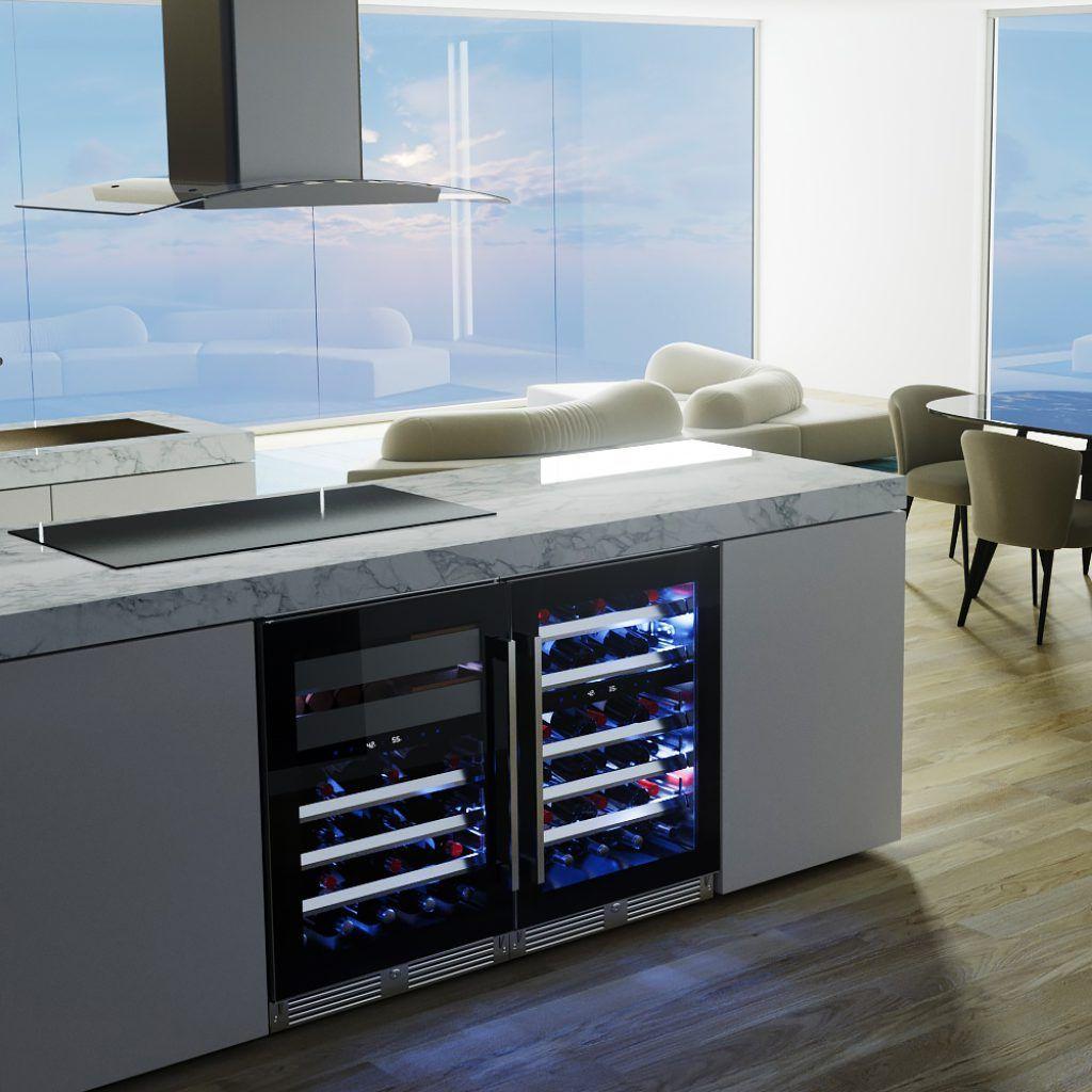 XO APPLIANCE XOU24WWGOL XO Appliance Wine and Weed 24"" Overlay Frame Glass Lh