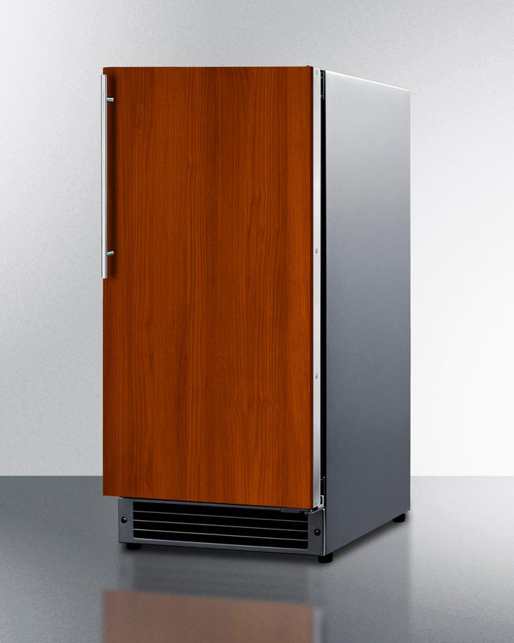 SUMMIT BIM26H32IF 15"" Wide 25 Lb. Drain-free Icemaker, Ada Compliant (panel Not INCLU...