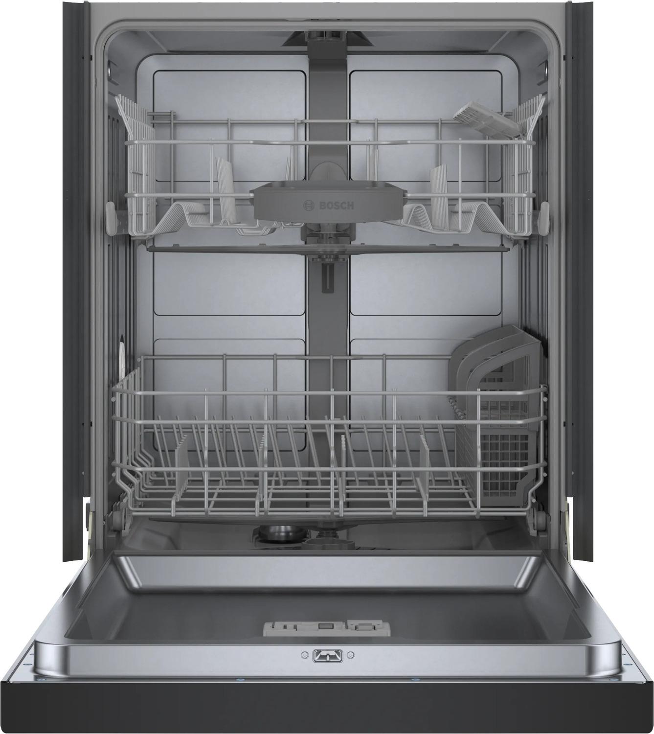 BOSCH SHE3AEM6N Bosch 100 Series Dishwasher 24"" Black