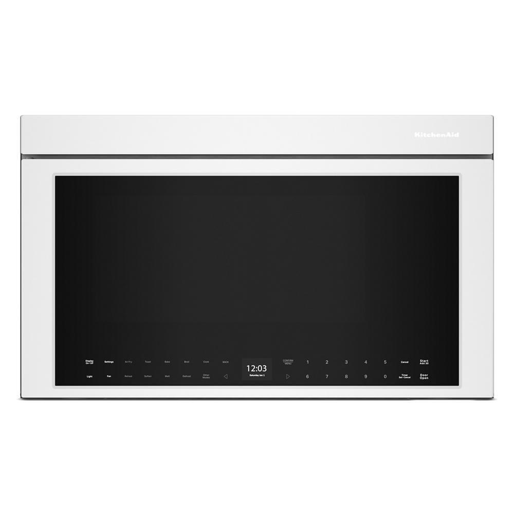 KITCHENAID KMMF530PWH Kitchenaid Multifunction Over-the-range Microwave Oven With FLUS...