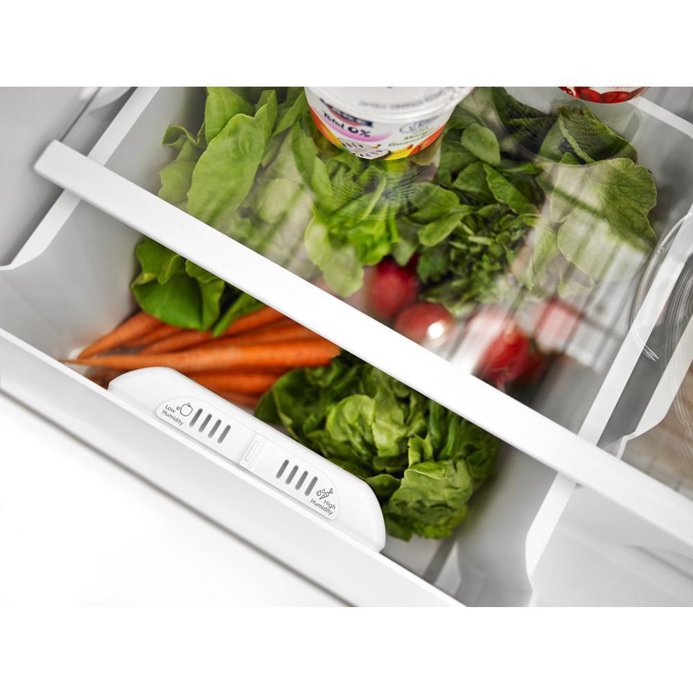 AMANA ART308FFDB Black Amana 18 Cu. Ft. Top-freezer Refrigerator With Electronic ...
