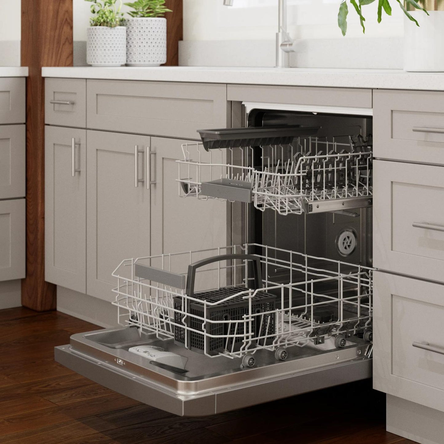 BOSCH SGE53C55UC Bosch 300 Series Dishwasher 24"" Stainless Steel