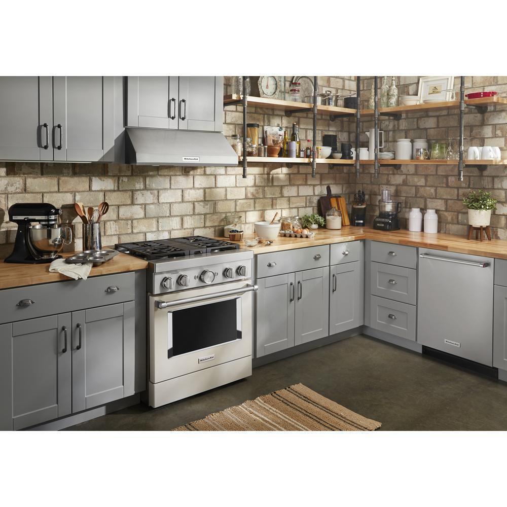 KITCHENAID KDTM704KPS 44 Dba Dishwasher With Freeflex Third Rack and LED Interior LIG...