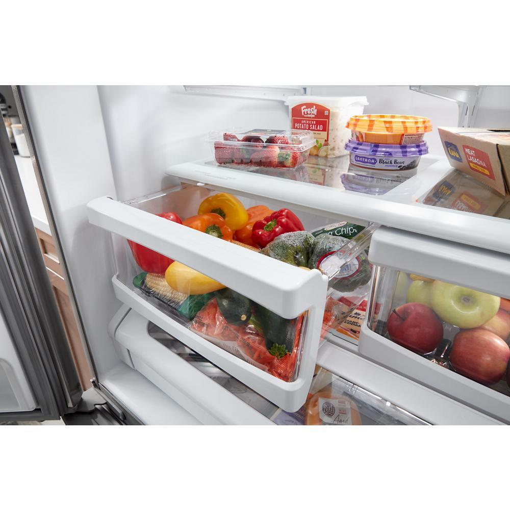 MAYTAG MRFF4236RZ Maytag 36 Inch Wide French Door Bottom Mount Refrigerator With M...