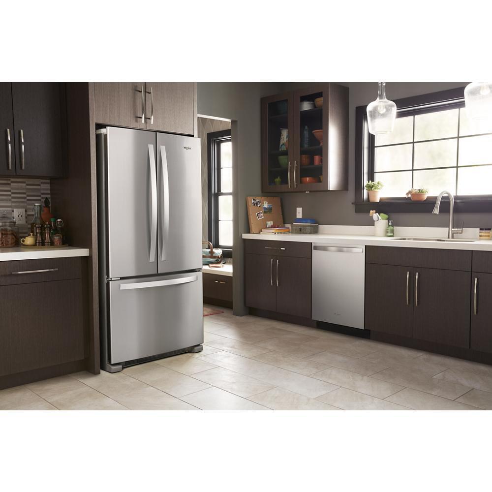 WHIRLPOOL WRFF5333PZ Whirlpool 33-inch Wide French Door Refrigerator - 22 Cu. Ft.