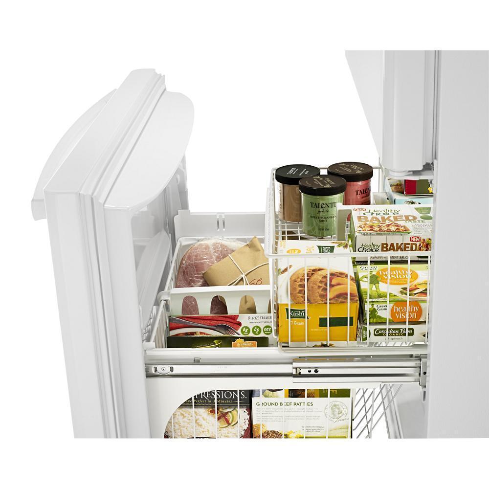 AMANA ABB2224BRW 21.9 Cu. Ft. Energy Star Qualified Bottom-freezer Refrigerator -...