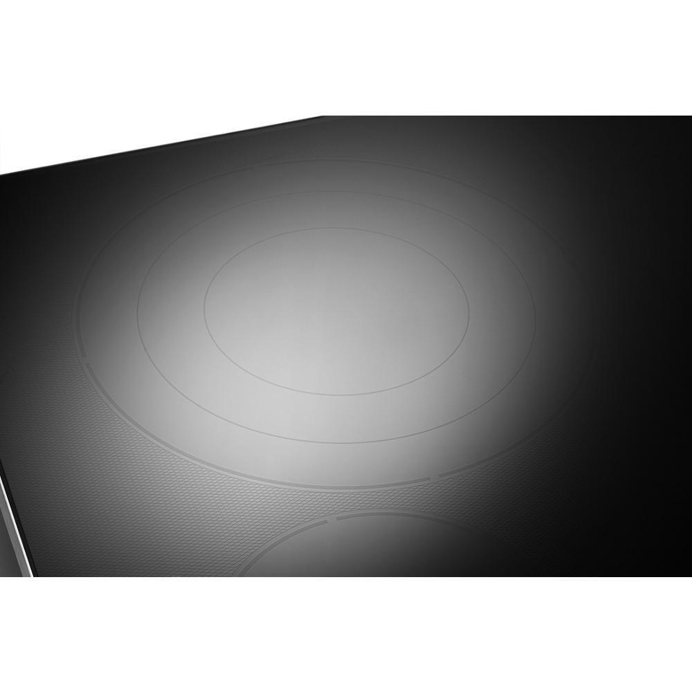 KITCHENAID KCES556HSS 36"" Electric Cooktop With 5 Elements and Knob Controls - Stainless ...