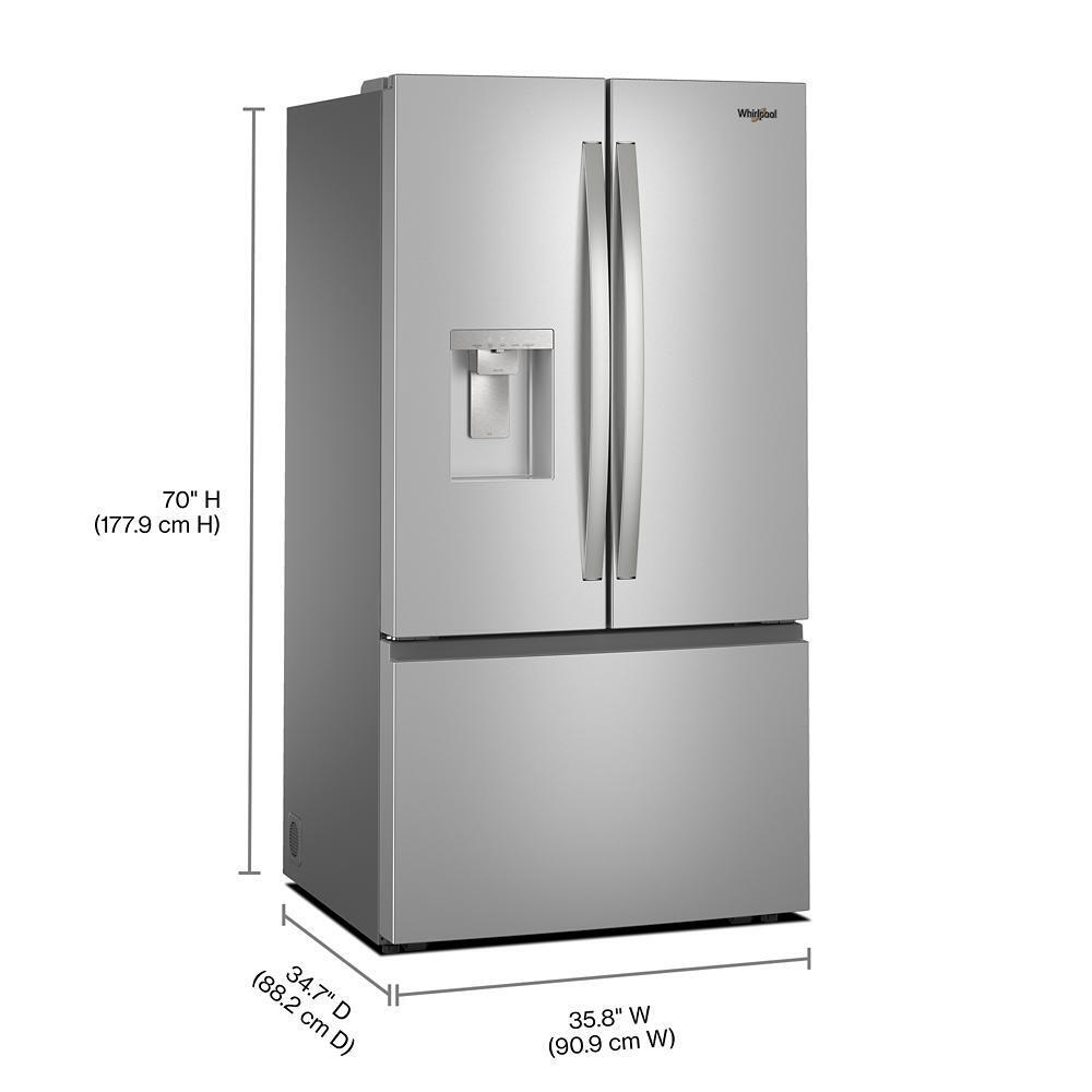 WHIRLPOOL WRFF3736SZ Whirlpool More Space With Family-sized Capacity
