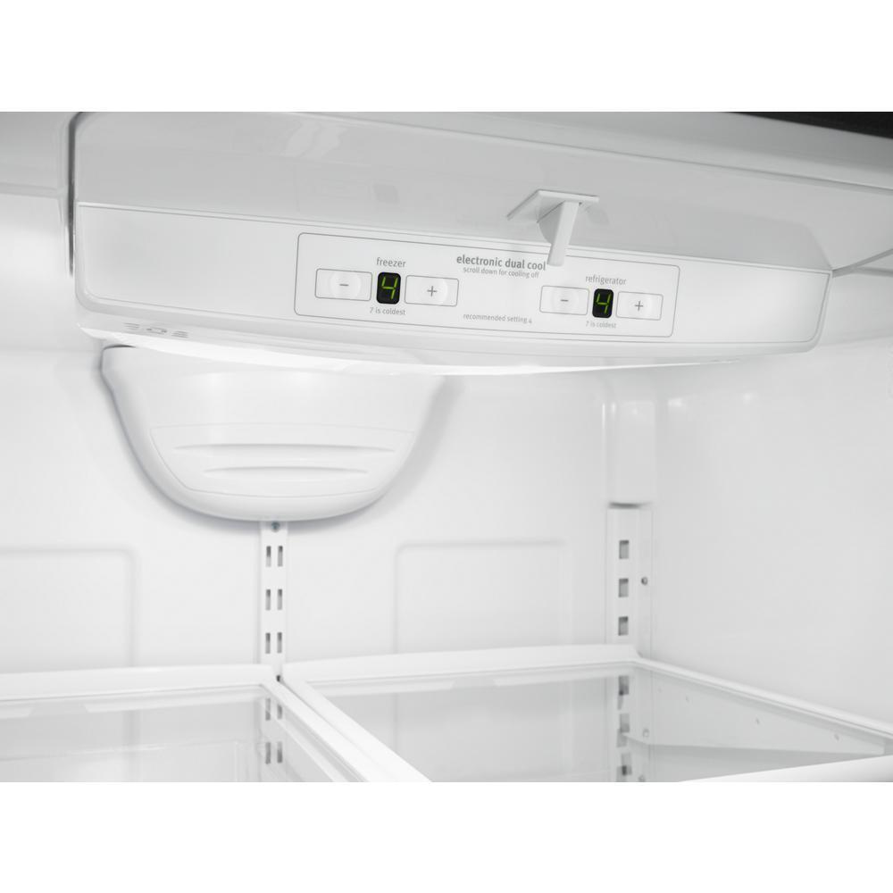 WHIRLPOOL WRB329DMBM Whirlpool 19 Cu. Ft. Bottom-freezer Refrigerator With Freezer Drawer