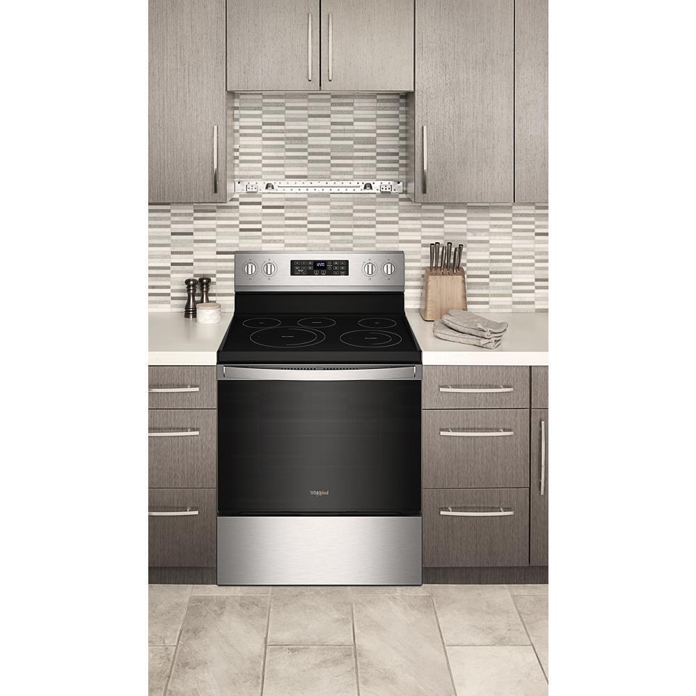WHIRLPOOL WFE550S0LZ 5.3 Cu. Ft. Whirlpool Electric 5-in-1 Air Fry Oven