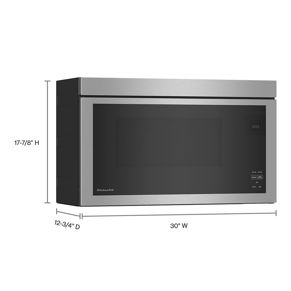KITCHENAID KMMF330PSS KitchenAid Over-the-range Microwave With Flush Built-in Design