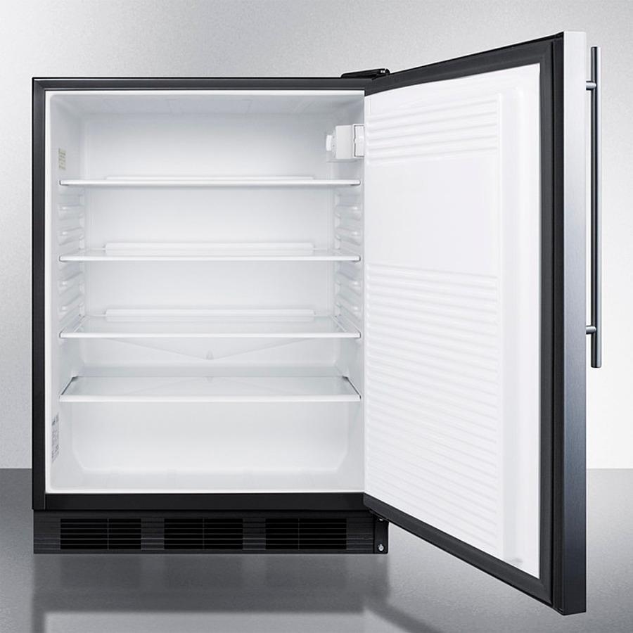 SUMMIT FF7BKSSHV Commercially Listed Freestanding All-refrigerator for General PURPO...