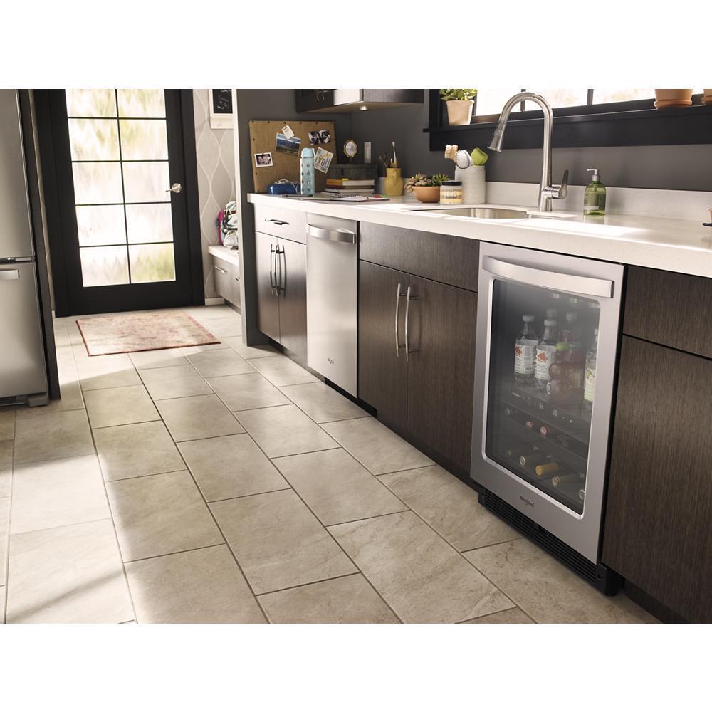 WHIRLPOOL WUB50X24HZ Whirlpool 24-inch Wide Undercounter Beverage Center - 5.2 Cu. FT...