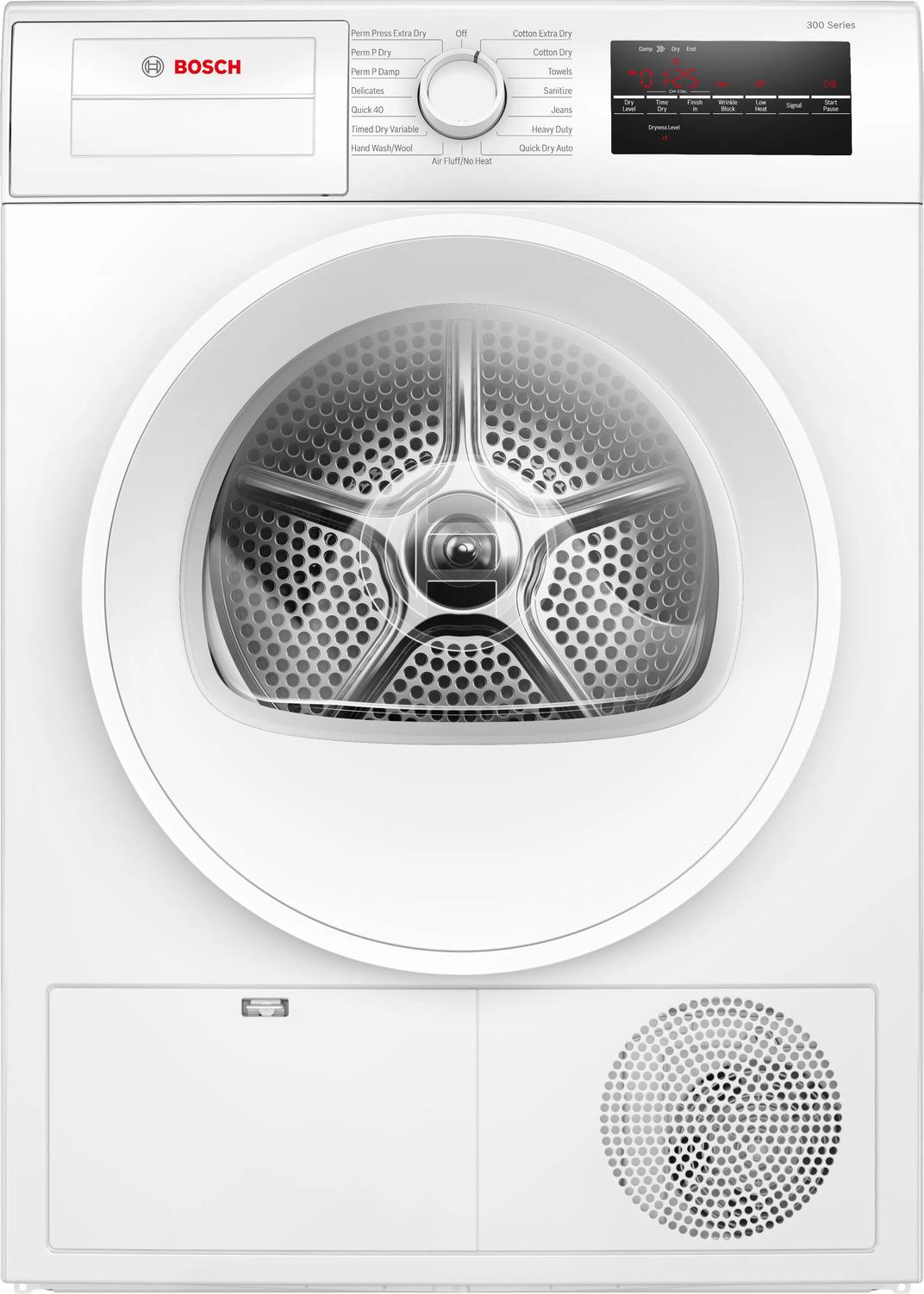 BOSCH WPA12100UC Bosch 300 Series Compact Condensation Dryer