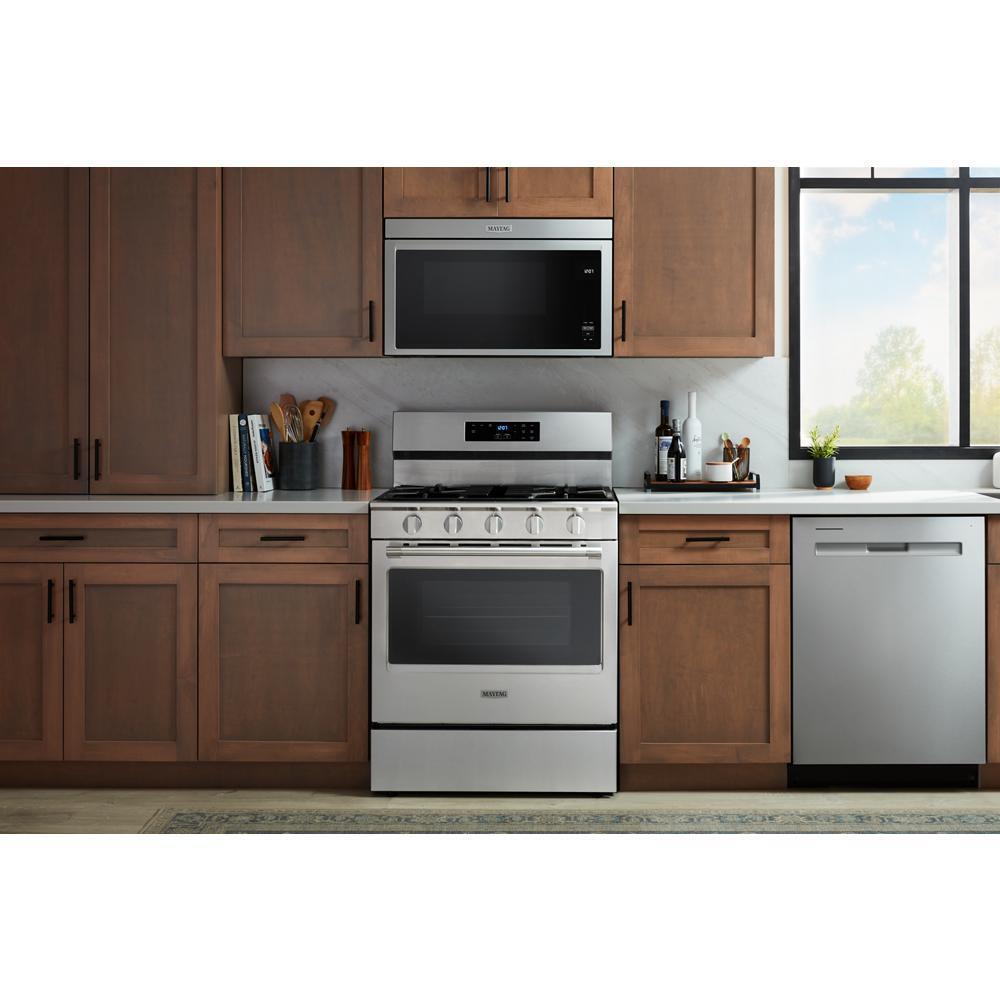 MAYTAG MFGS4030RS Maytag 30-inch Wide Gas Range With Steam Clean - 5.0 Cu. Ft.