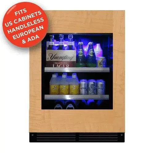 XO APPLIANCE XOU24BCGOA XO Appliance 24in Beverage Center Overlay Glass Ada Height