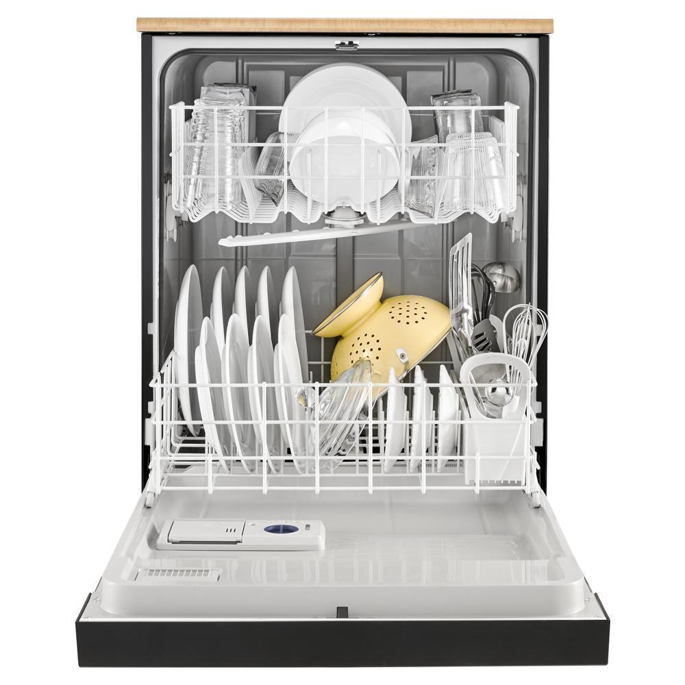 WHIRLPOOL WDP370PAHB Whirlpool, 3 Cycles, 4 Options, 55 Dba, Plastic Tub Portable DISHWAS...