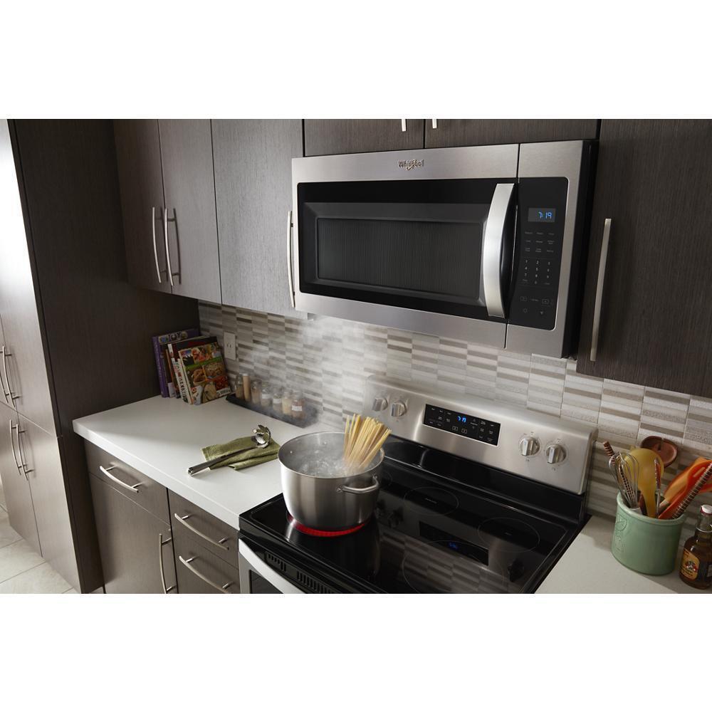 WHIRLPOOL WMH31017HZ Whirlpool 1.7 Cu. Ft. Microwave Hood Combination With ELECTRONIC...