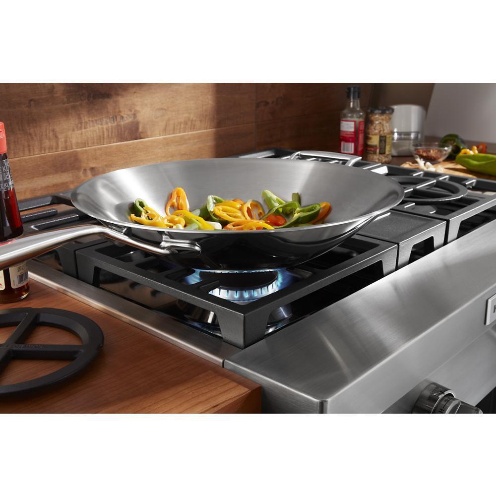 KITCHENAID KCGC500JSS Kitchenaid 30'' 4-burner Commercial-style Gas Rangetop STAINLESS...