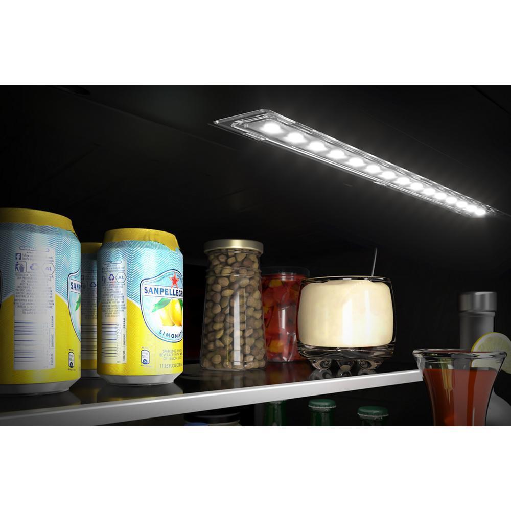 KITCHENAID KUBR314KSS 24"" Beverage Center With Glass Door and Metal-front Racks - STAINLE...