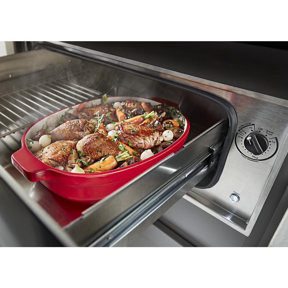 KITCHENAID KOWT107EBS 27'' Slow Cook Warming Drawer With Printshield Finish - Black S...