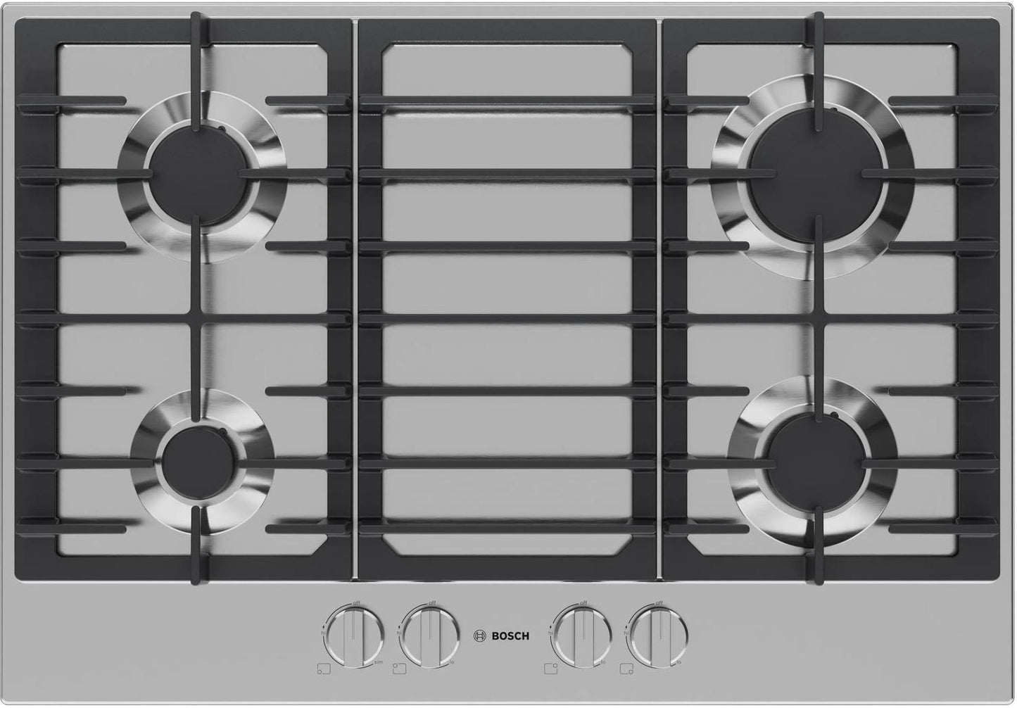 BOSCH NGM3051UC Bosch 300 Series Gas Cooktop Stainless Steel