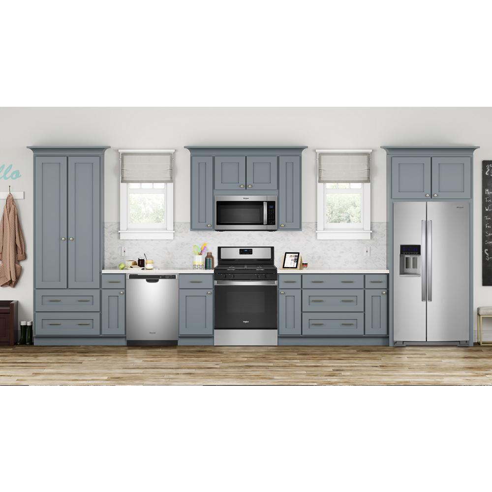 WHIRLPOOL WMH32519HZ Whirlpool 1.9 Cu. Ft. Capacity Steam Microwave With Sensor COOKI...