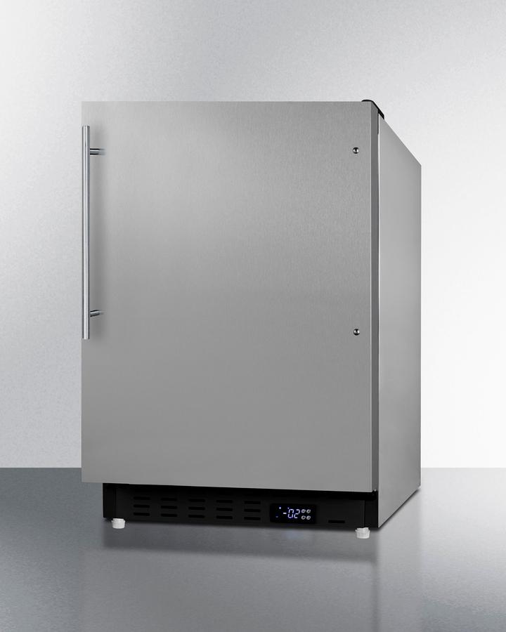 SUMMIT ALFZ37BCSSHV Summit 20"" Wide Built-in All-freezer, Ada Compliant