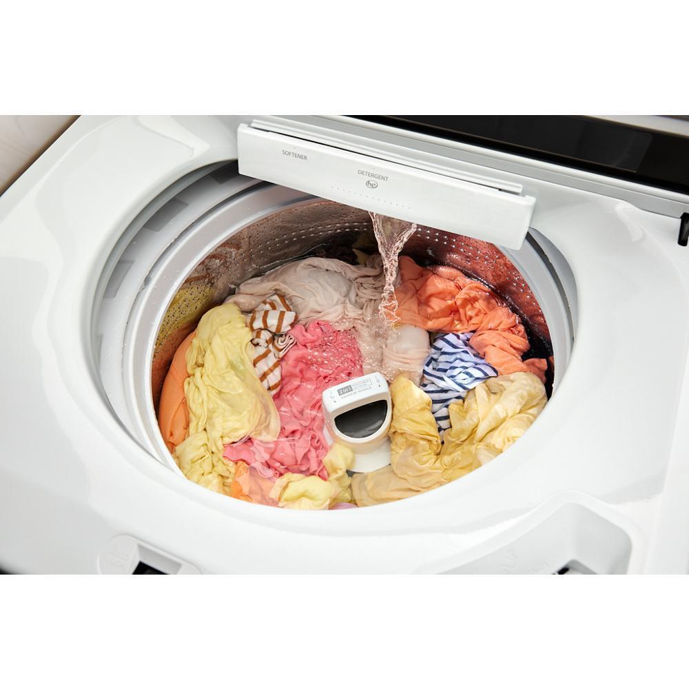 WHIRLPOOL WTW6157PW 5.2-5.3 Cu. Ft. Whirlpool Top Load Washer With Removable Agitator