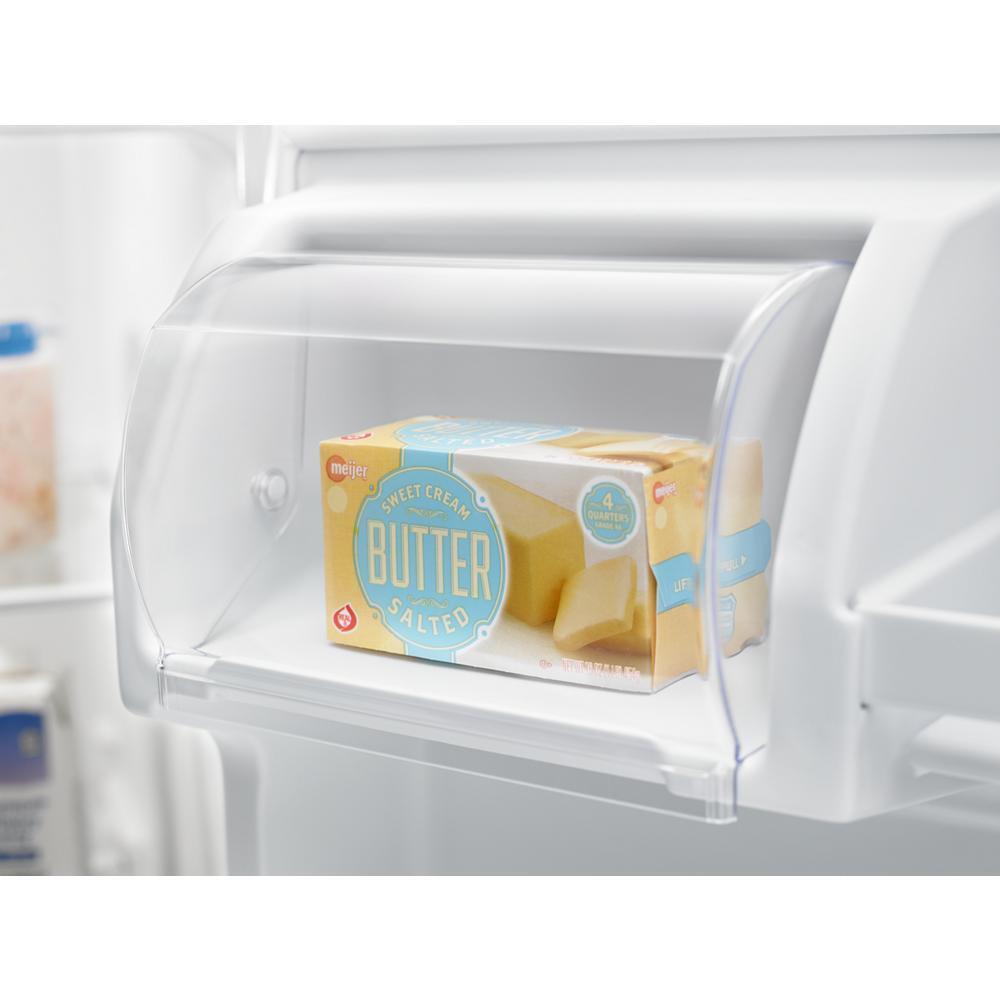 AMANA ART318FFDS 30-inch Wide Top-freezer Refrigerator With Glass Shelves - 18 Cu. F...