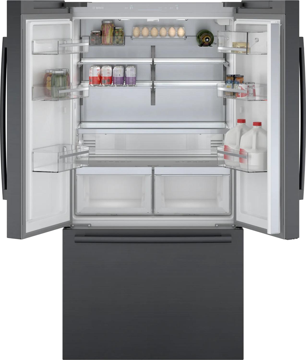BOSCH B36CT80SNB Bosch French Door Bottom Mount Black Stainless Steel