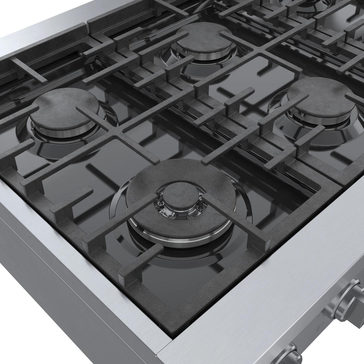 BOSCH RGM8658UC Bosch 800 Series Gas Rangetop 36'' Stainless Steel Rgm8658uc