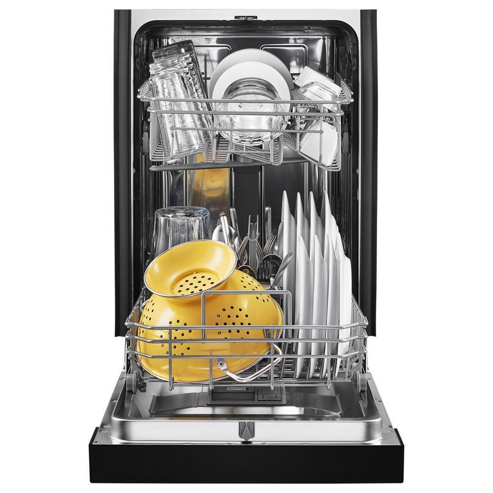 WHIRLPOOL WDPS5118PB Whirlpool Small-space Compact Dishwasher With Stainless Steel Tub